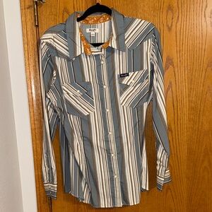 Women’s Wrangler Striped Button Down Shirt